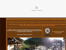 Tablet Screenshot of hotel-la-cascade.com